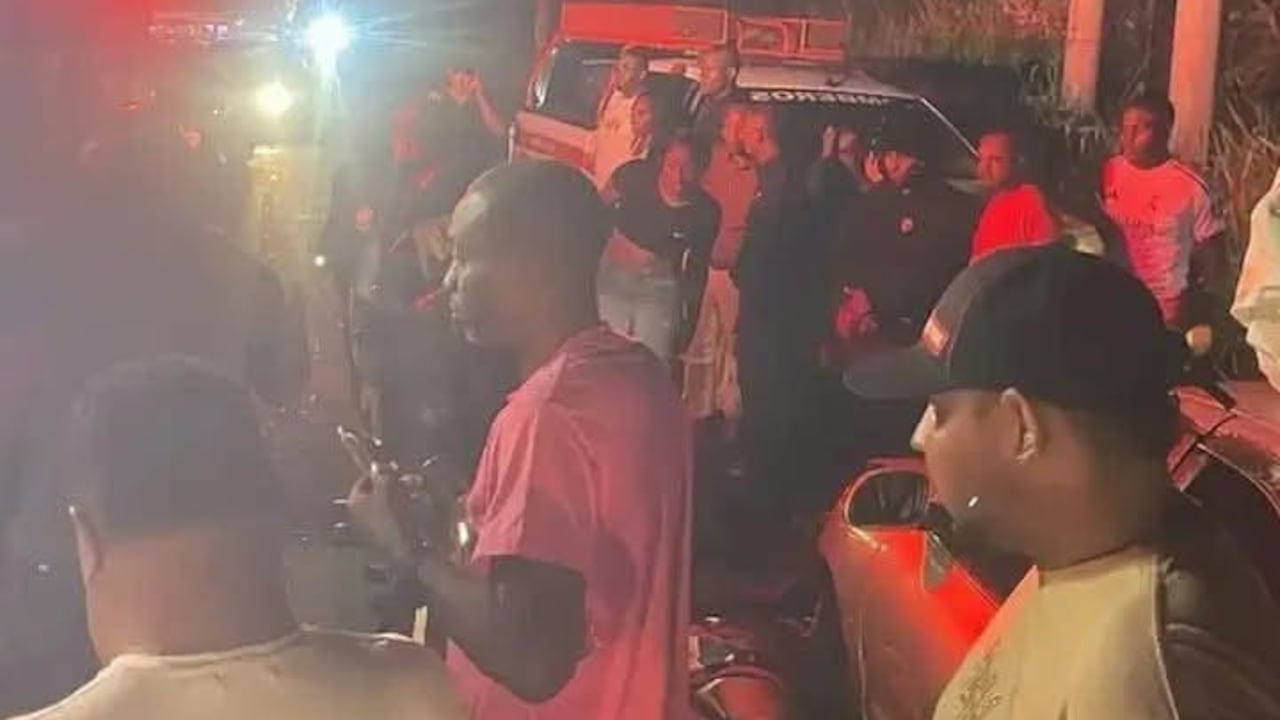 Accidente en la vía Cali-Puerto Tejada en la madrugada de este lunes 28 de septiembre.