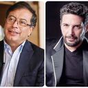 Miguel Ángel Del Río, Gustavo Petro y Agmeth Escaf.