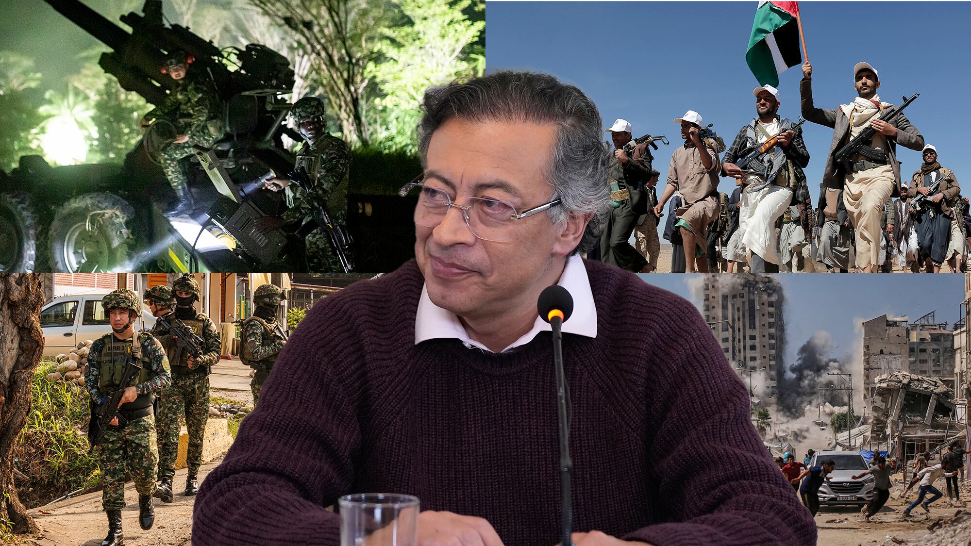 Gustavo Petro ejercito Nacional