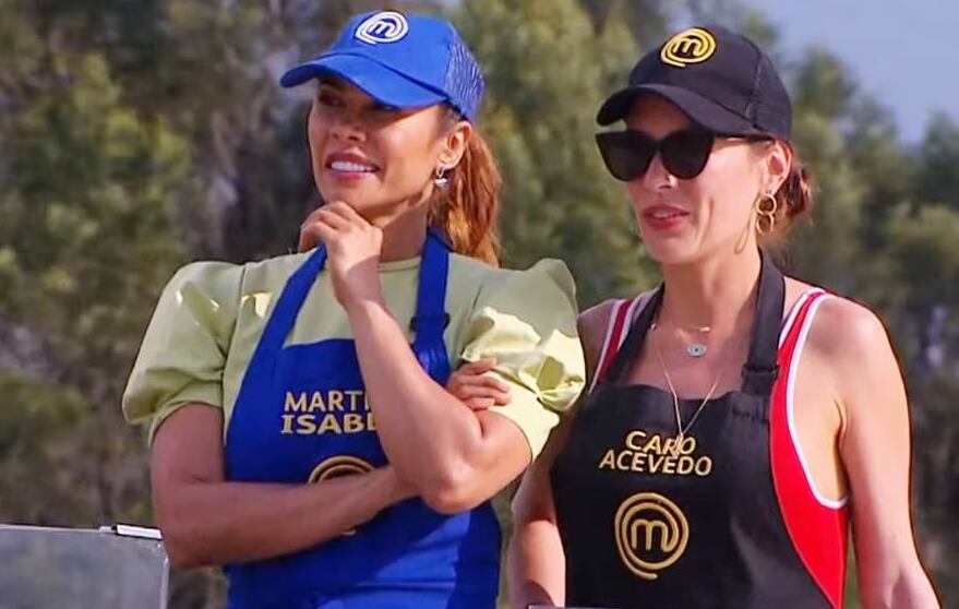 Martha Isabel Bolaños y Carolina Acevedo en 'MasterChef'