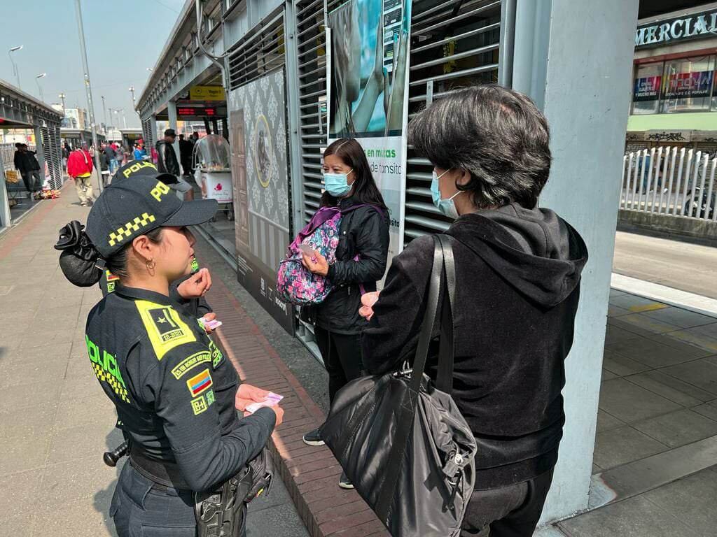 La focalización de denuncias de violencia contra la mujer se encuentra en el transporte masivo.