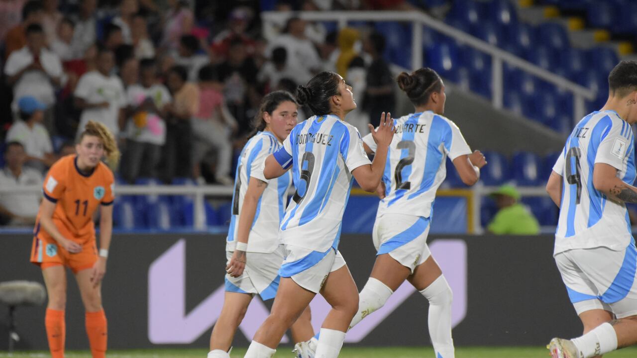 Países Bajos vs Argentina - fecha 2 grupo F - Mundial Femenino Sub-20