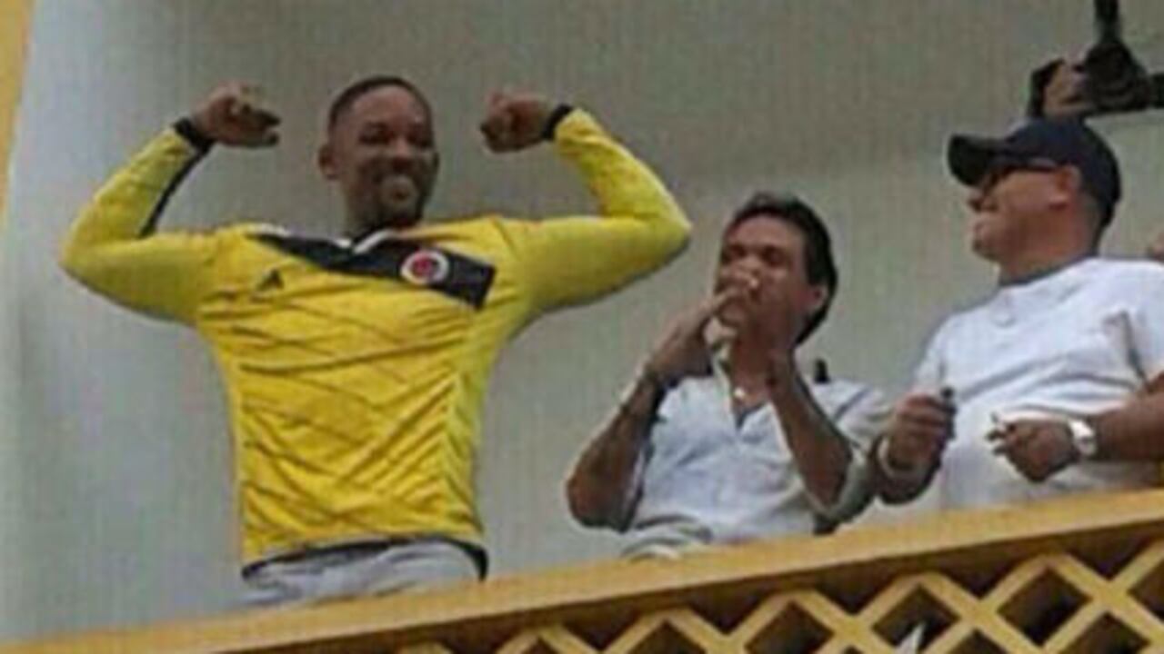 Smith, protagonista de la saga "Men in Black" o la película "The pursuit of happyness", visitó Colombia .