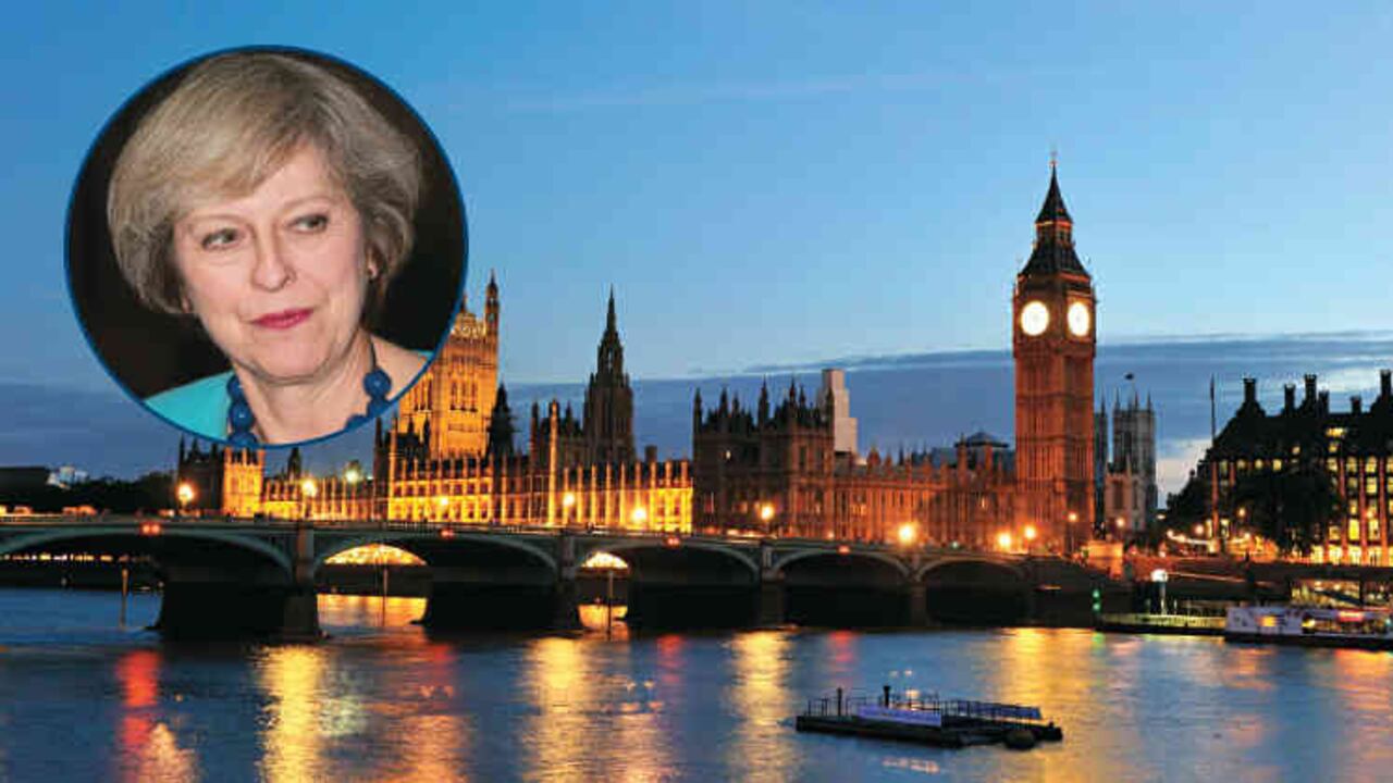 Theresa May.
