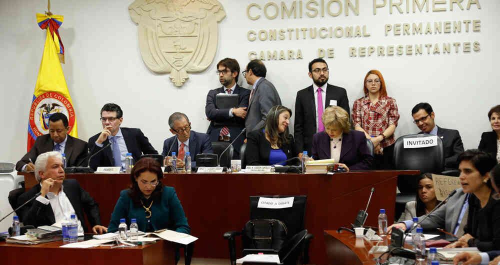 La Comisión Primera de la Cámara de Representantes hundió el proyecto.