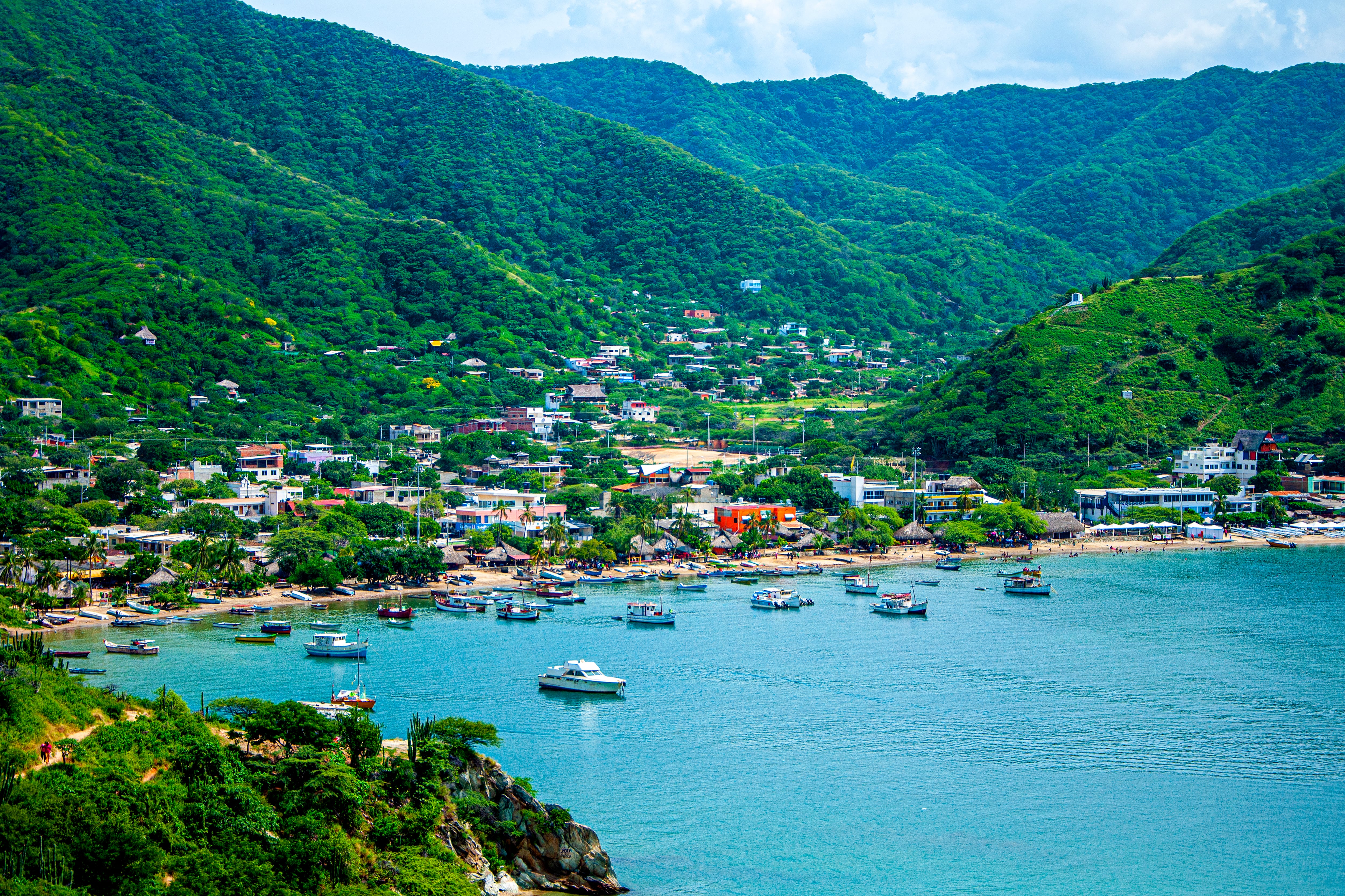 Taganga, Santa Marta, Colombia.