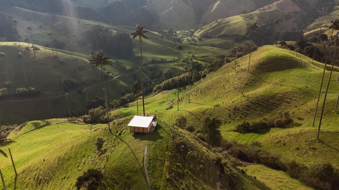 Ecohotel del Valle de la Samaria en San Félix, Salamina.