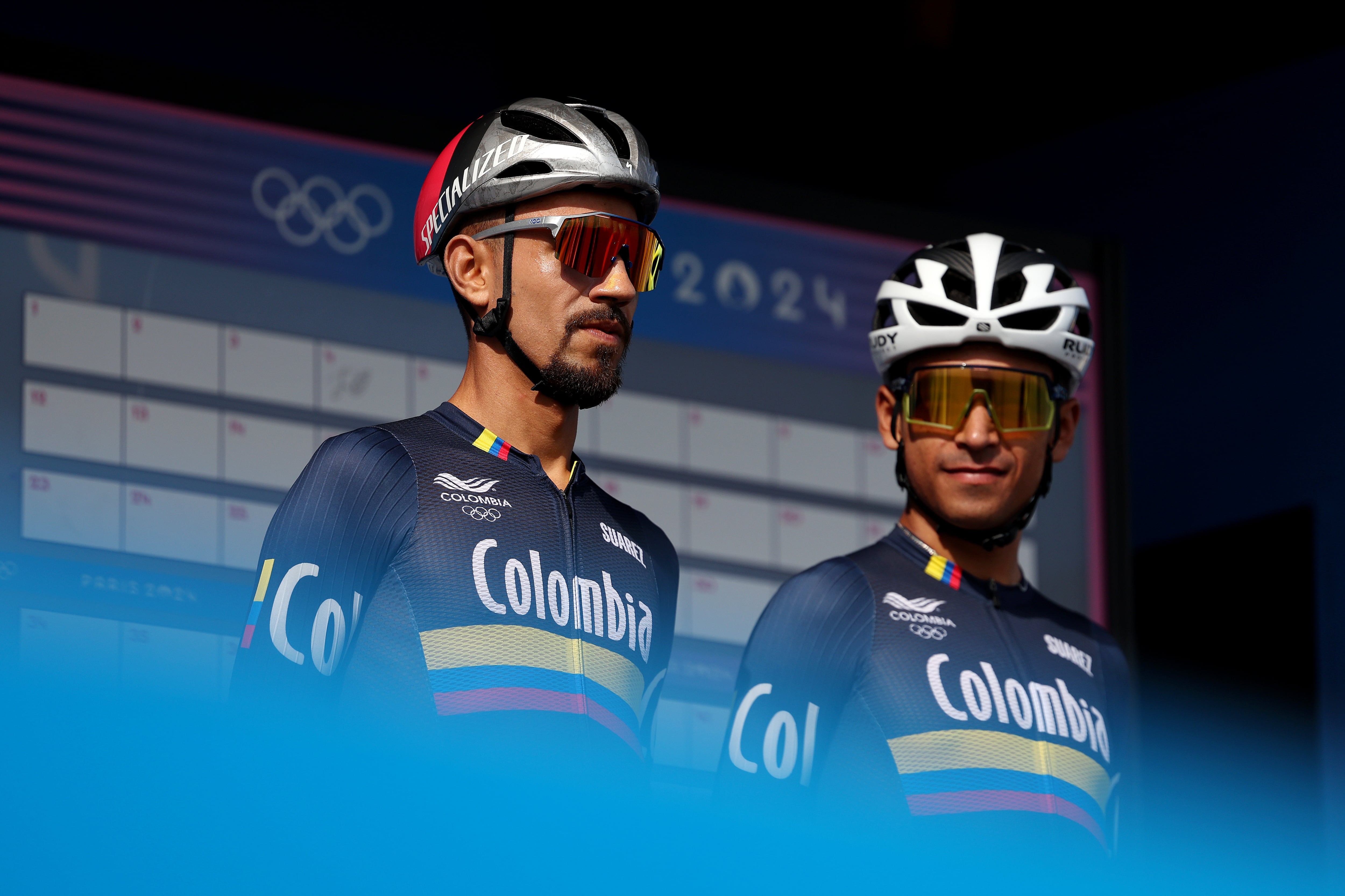 Daniel Felipe Martínez, ciclista colombiano que representó el país en los Juegos Olímpicos de París 2024