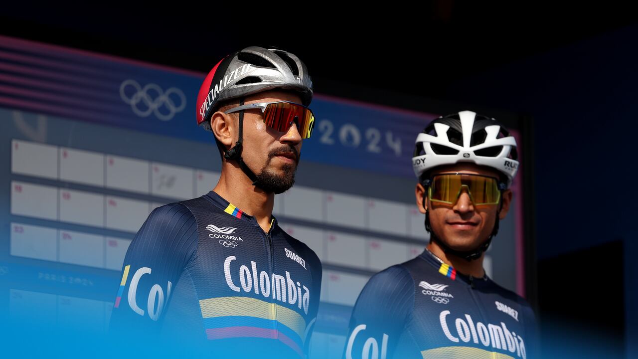 Daniel Felipe Martínez, ciclista colombiano que representó el país en los Juegos Olímpicos de París 2024