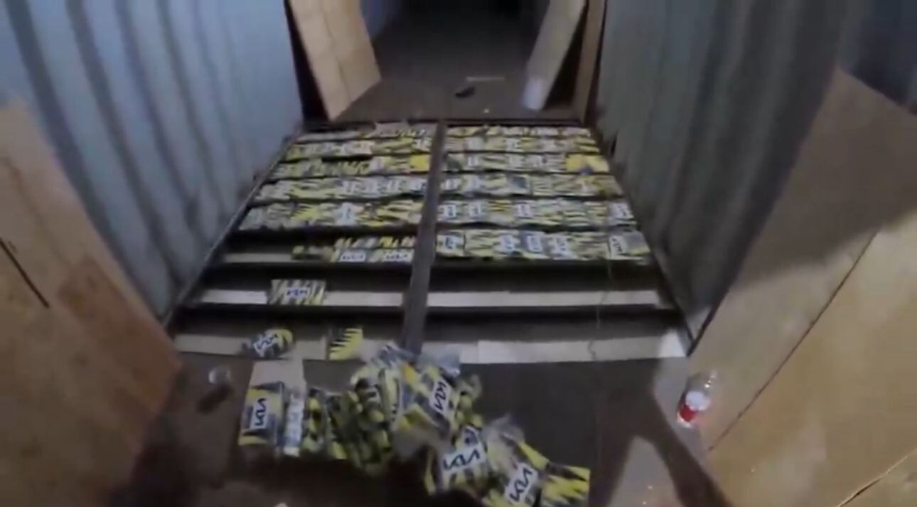 Las autoridades incautaron 570 kg de cocaína