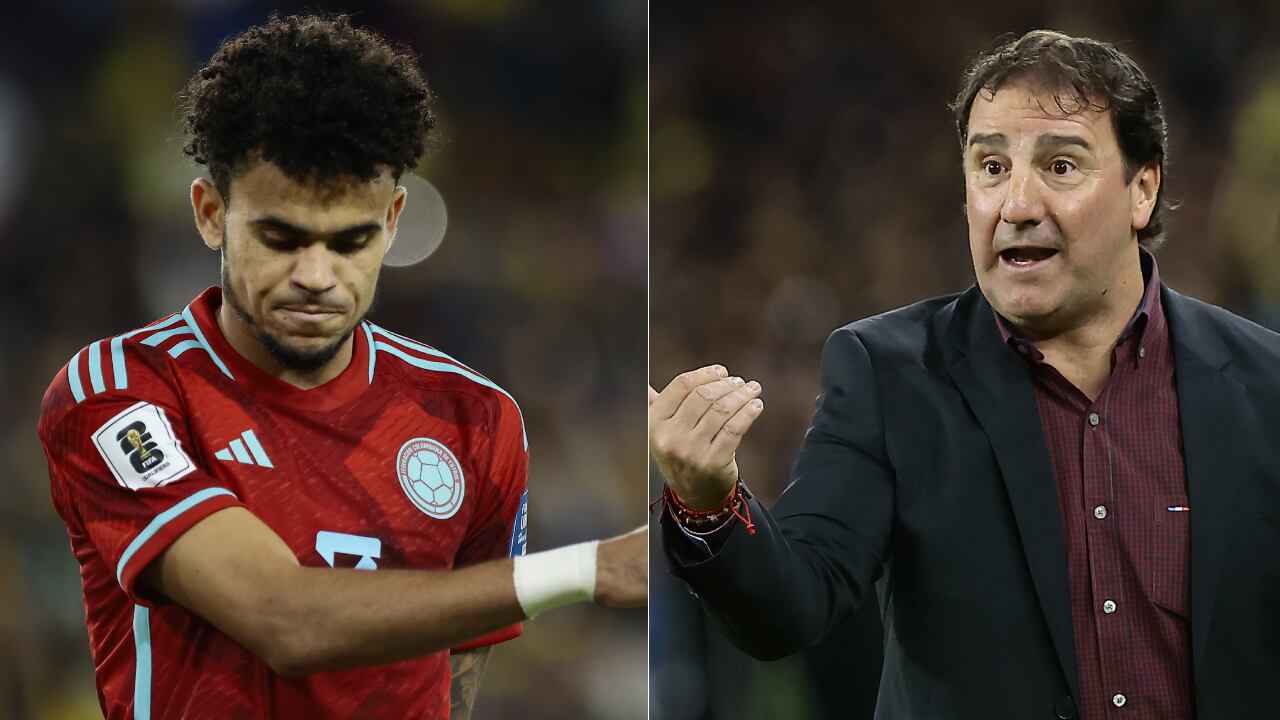 Néstor Lorenzo no le recriminó a Luis Díaz por el penal fallado.