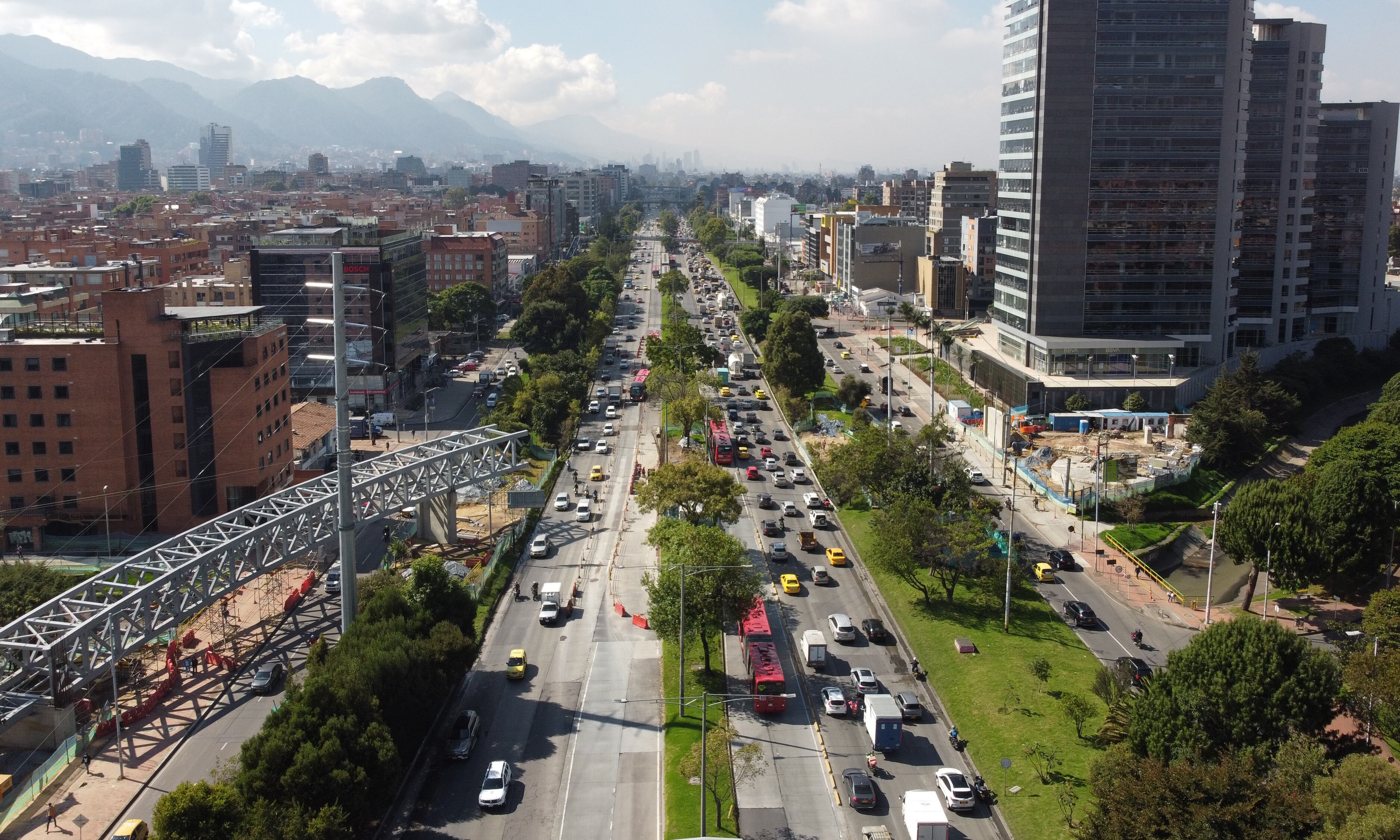 Ciclopuente sobre autopista norte
obras Bogotá
Bogotá enero 25 del 2022
Foto Guillermo Torres Reina / Semana