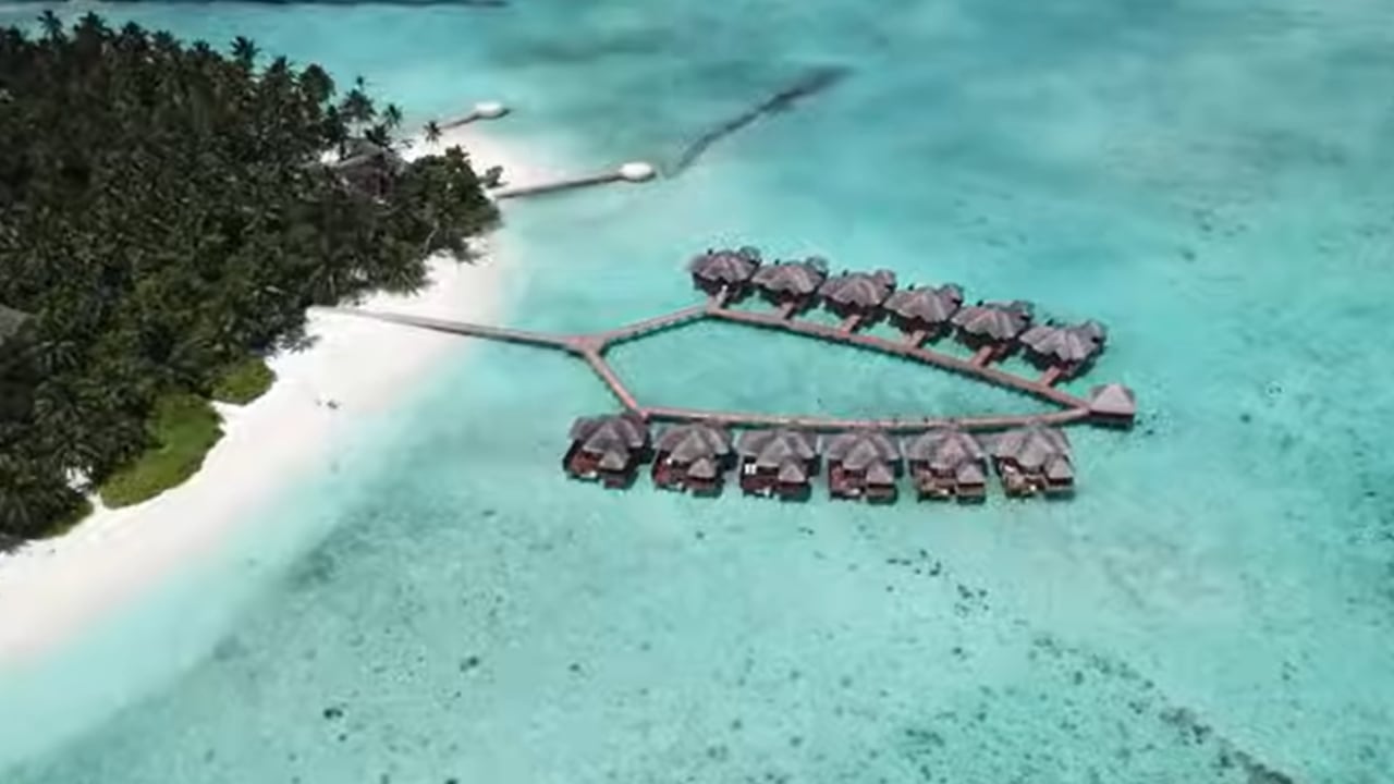 Maldivas, el país más pequeño de Asia.