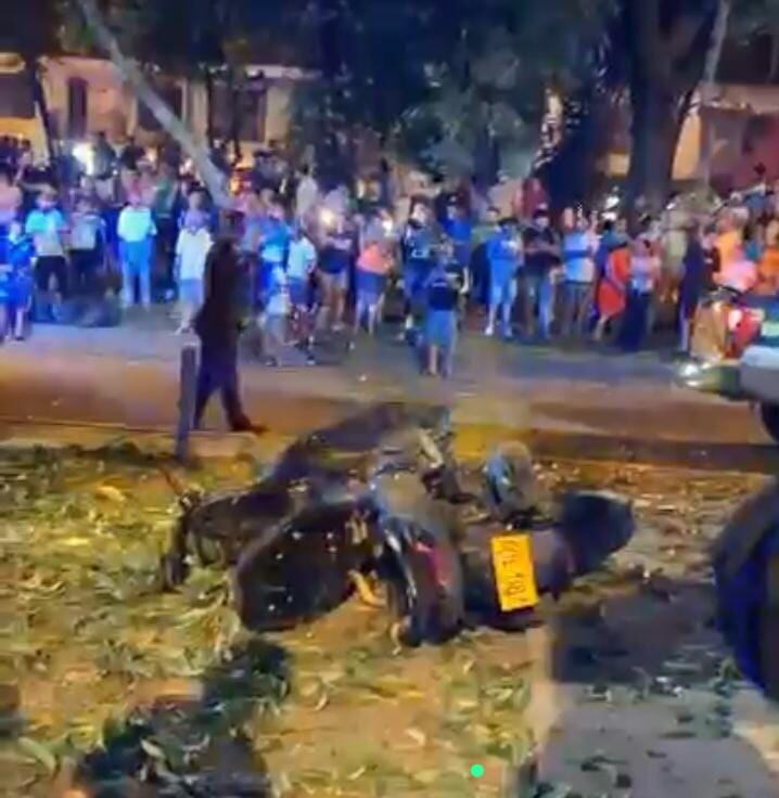 Alarmados se encuentran los habitantes en el barrio Gaitán.