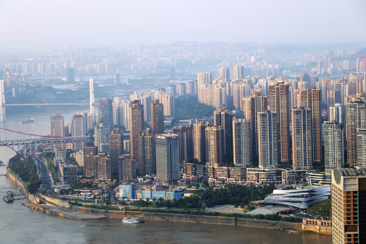 Una torre residencial en Chongqing, en el suroeste de China fue desde donde arrojaron a los bebés