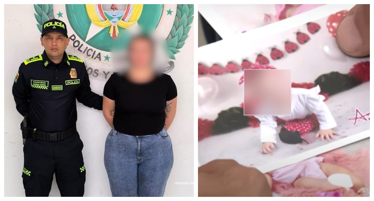 Capturan a la mamá de Amaia, la niña de 2 años que murió por una golpiza en Medellín. Ella negó los cargos.