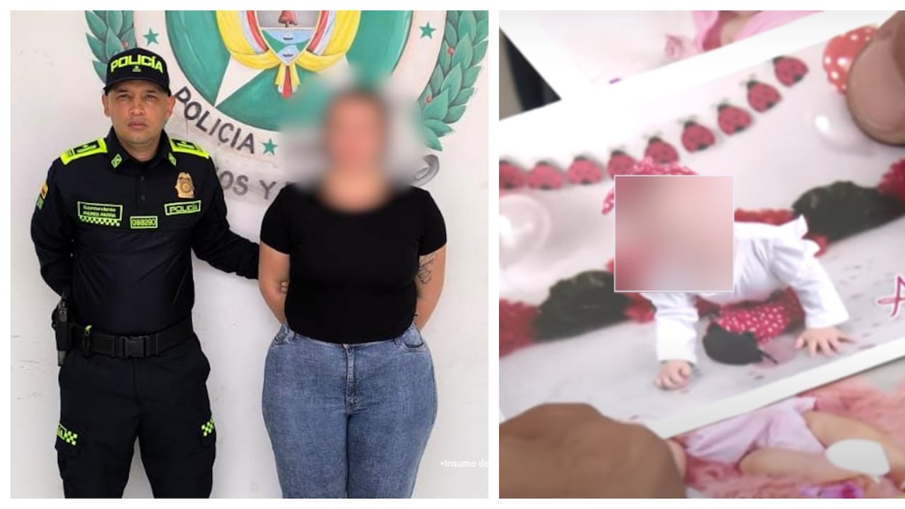 Capturan a la mamá de Amaia, la niña de 2 años que murió por una golpiza en Medellín. Ella negó los cargos.