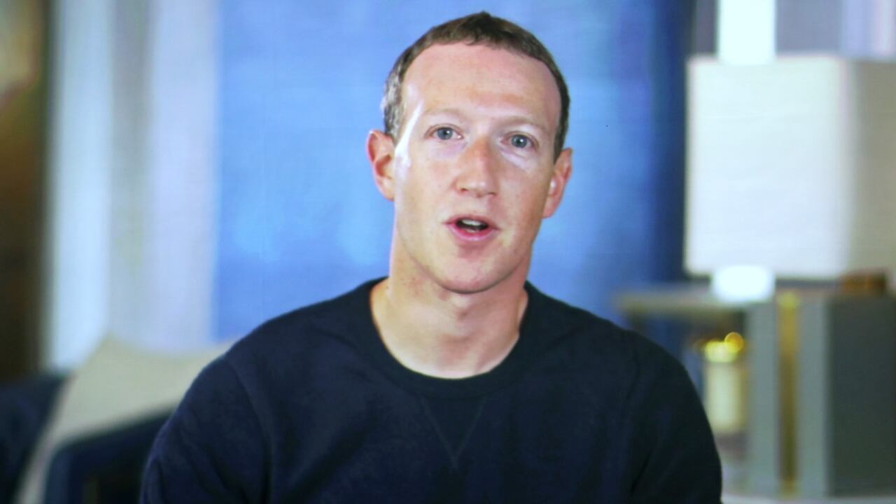 Mark Zuckerberg, a través de video, habla en Into the Metaverse: Creators, Commerce and Connection durante la Conferencia y Festivales SXSW 2022 en el Centro de Convenciones de Austin el 15 de marzo de 2022 en Austin, Texas.