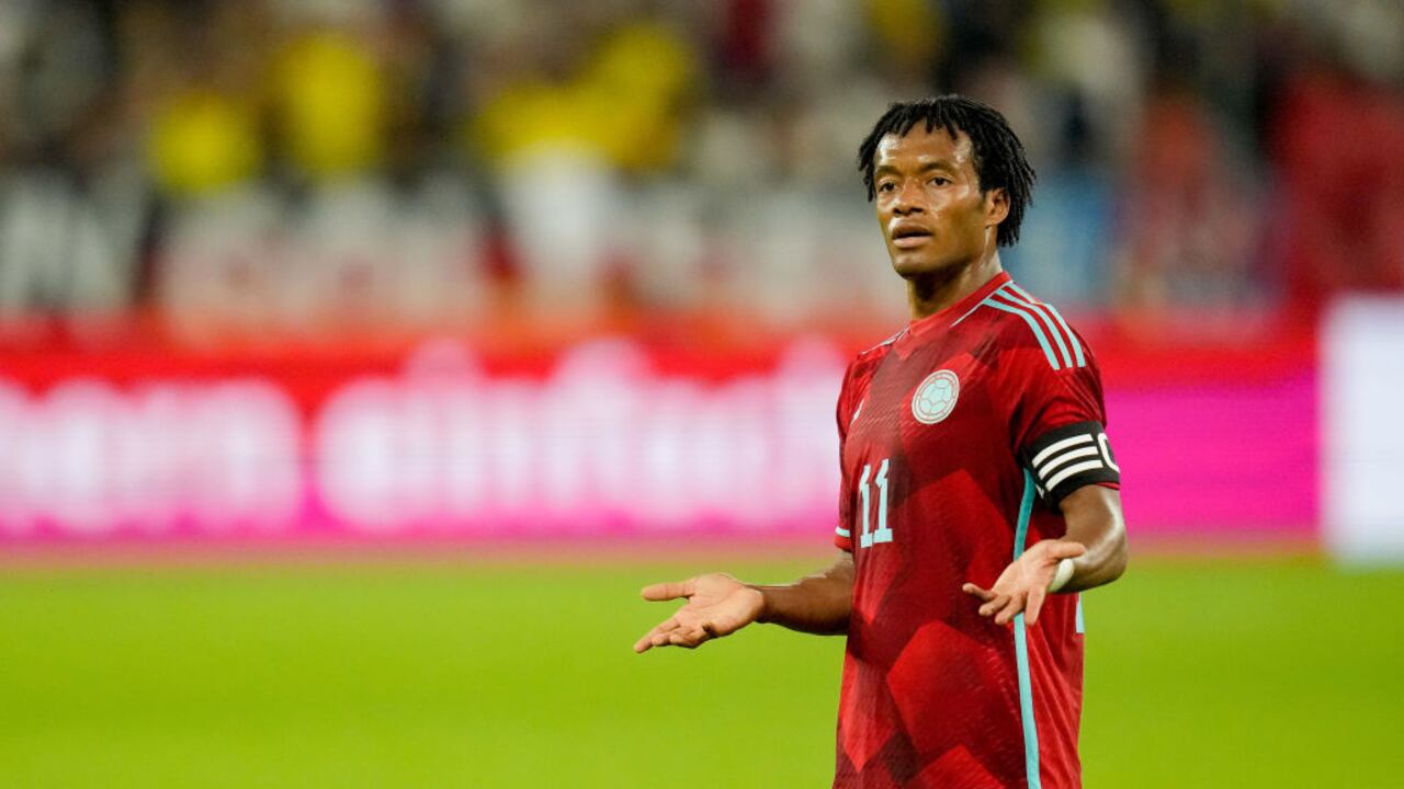 Juan Guillermo Cuadrado no estuvo frente a Uruguay y Ecuador.