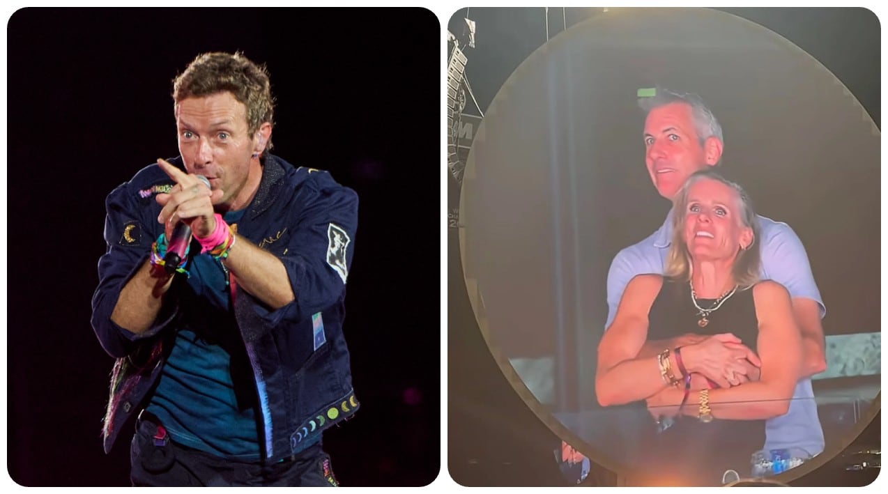 Chris Martin reaccionó en pleno concierto