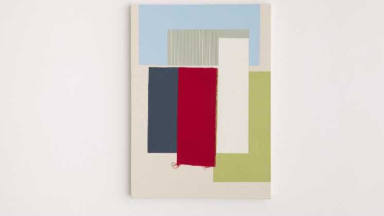 Acrílico y tejido sobre tela, 2016