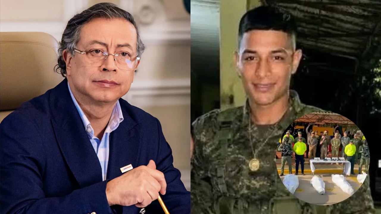 Expresidente Gustavo Petro y alias Bendito Menor.