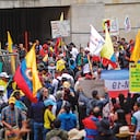 El propio presidente Gustavo Petro fue quien convocó a las movilizaciones afuera del Palacio de Justicia para presionar la elección de la nueva fiscal.