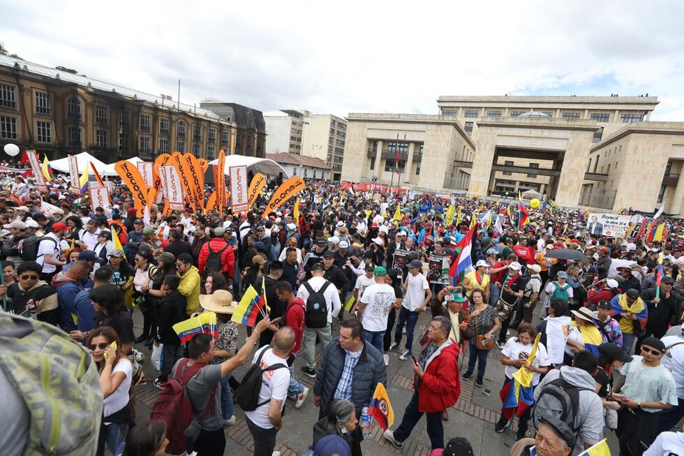 Marcha del 1 de mayo en Bogotá: así fue el discurso de Petro en la ...