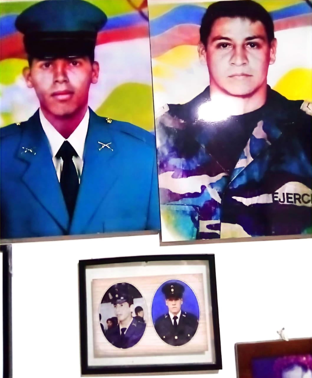 Los hermanos Hernández fueron desaparecidos hace 27 años por la guerrilla de las Farc y aún no se tienen noticias de ellos. Eran militares.
