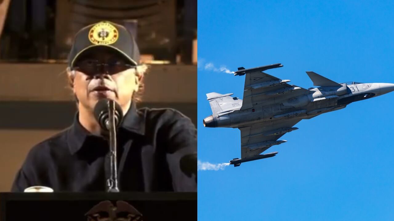 Gustavo Petro dijo esto sobre contrato por los aviones Gripen.