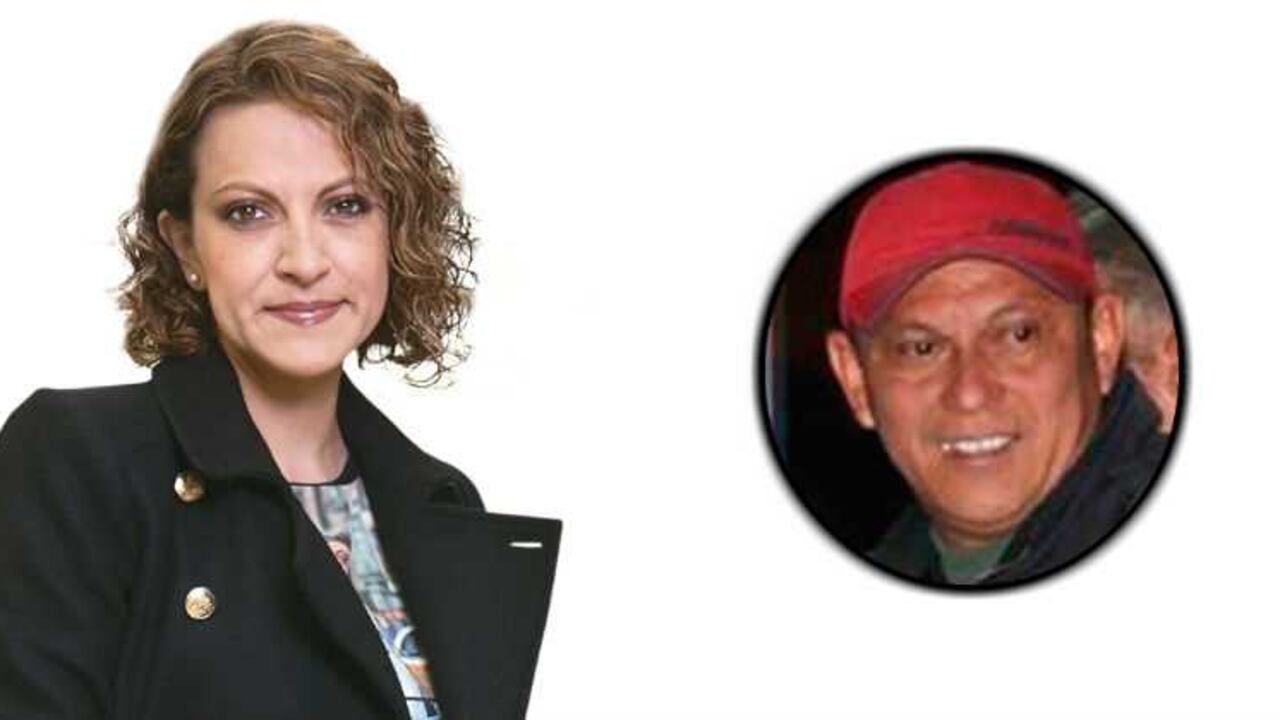 Jineth Bedoya y su presunto agresor Alejandro Cárdenas, alias J.J.