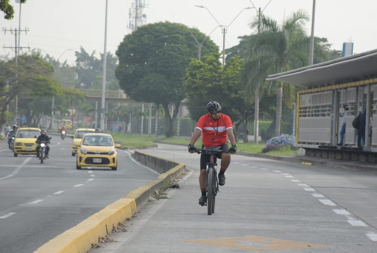 Día sin carro en Cali