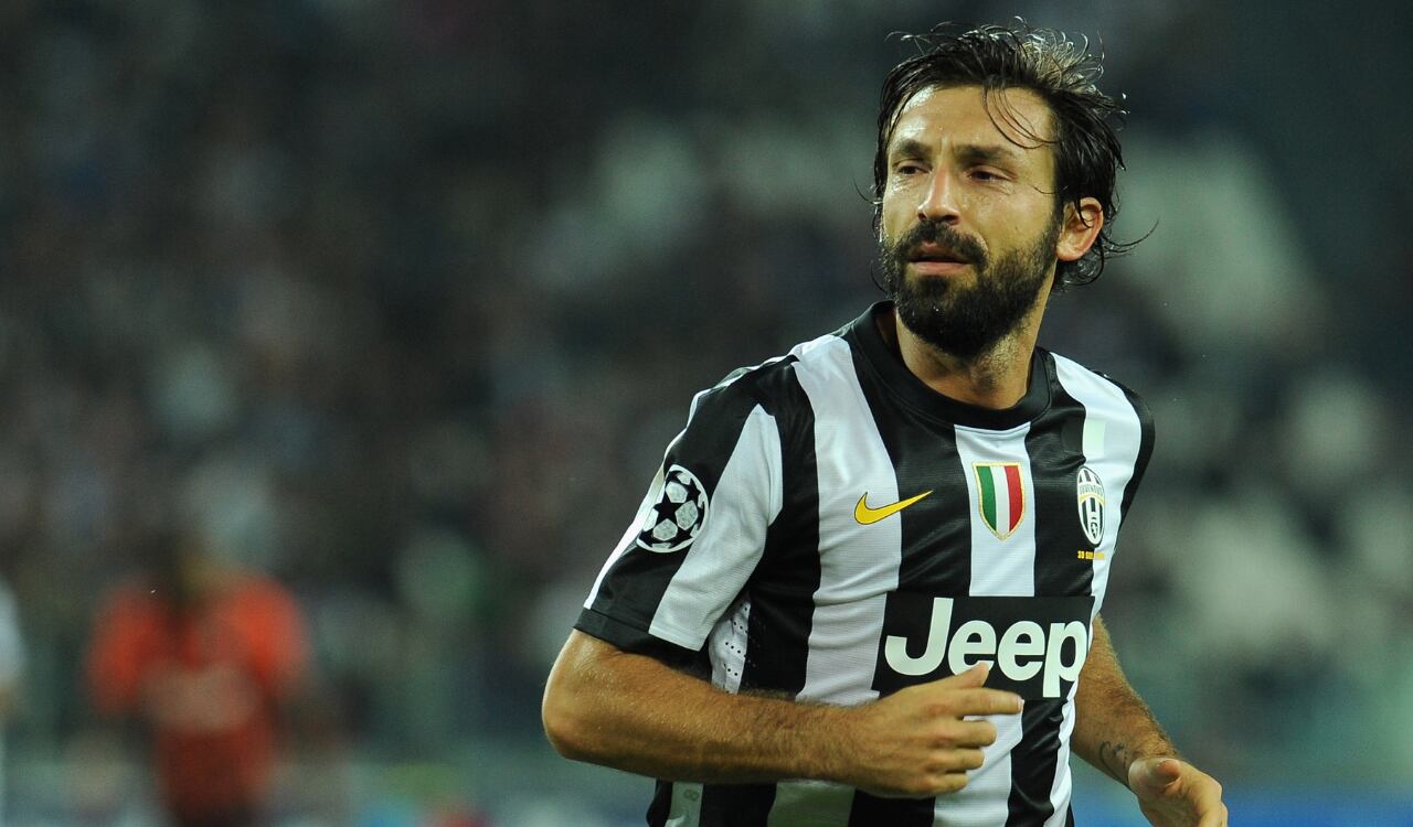 Andrea Pirlo jugó en escuadras importantes de Italia como Juventus y Milan.