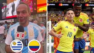 Video de hinchas argentinos eligiendo entre Colombia o Uruguay para la fina de Copa América
