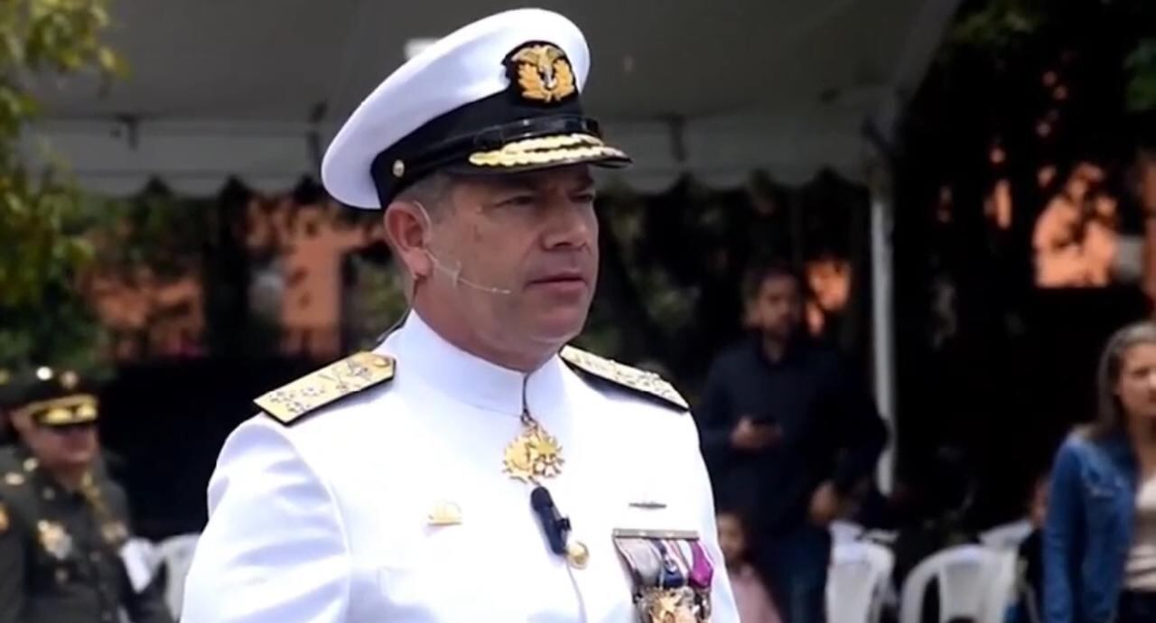 Vicealmirante Ricardo Rozo, nuevo comandante de la Armada Nacional.