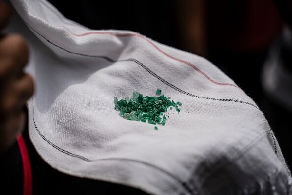 Esmeraldas de las minas