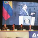 Gustavo Petro durante el evento de Anato 2024 (Asociación Colombiana de Agencias de Viajes y Turismo)