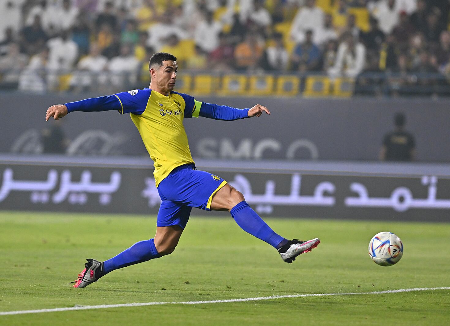 Cristiano Ronaldo, delantero del Al Nassr de Arabia Saudita.
