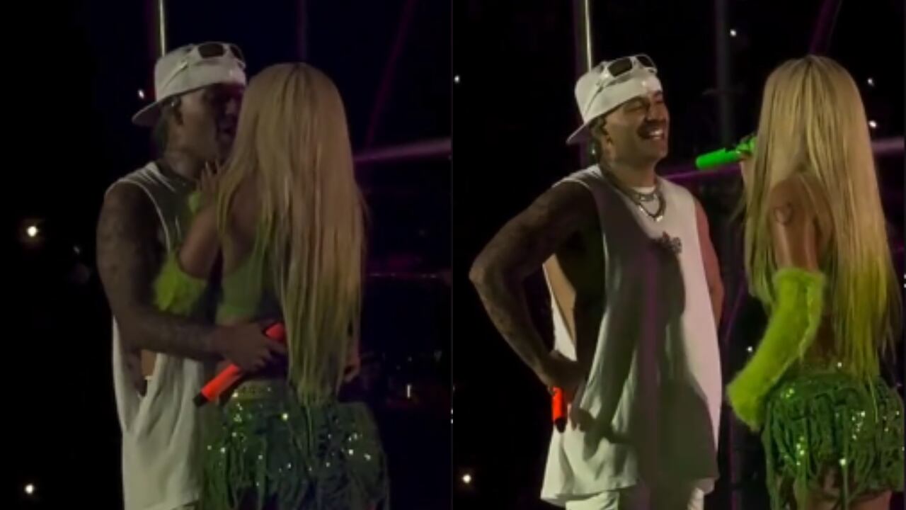 Feid y Karol G tuvieron derroche de amor en concierto de Medellín; hubo dedicatoria: “No puedo creer que te vaya a cantar esto” - Semana
