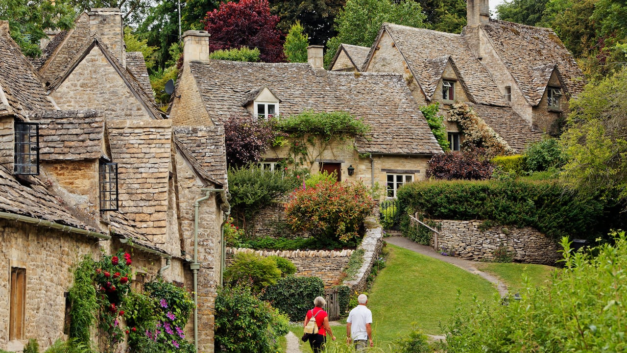 A los Cotswolds a veces se les llama el "corazón de Inglaterra".