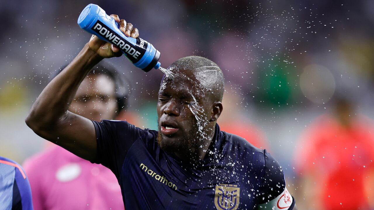 Enner Valencia, figura de la selección de Ecuador