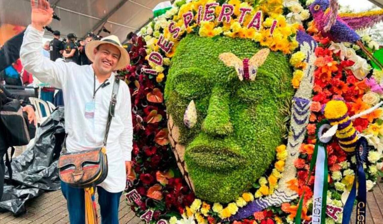 Fabián Atehortúa Hincapié fue el ganador de la silleta artística