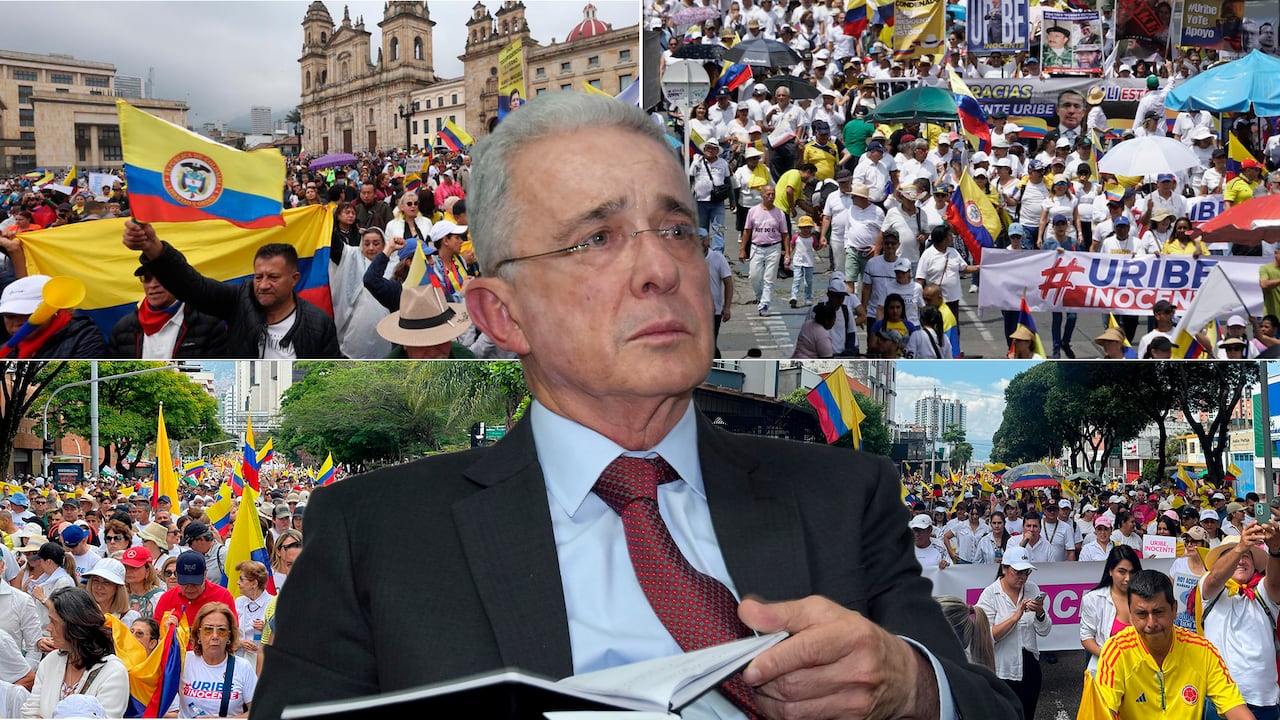 Álvaro Uribe marchas 7 agosto