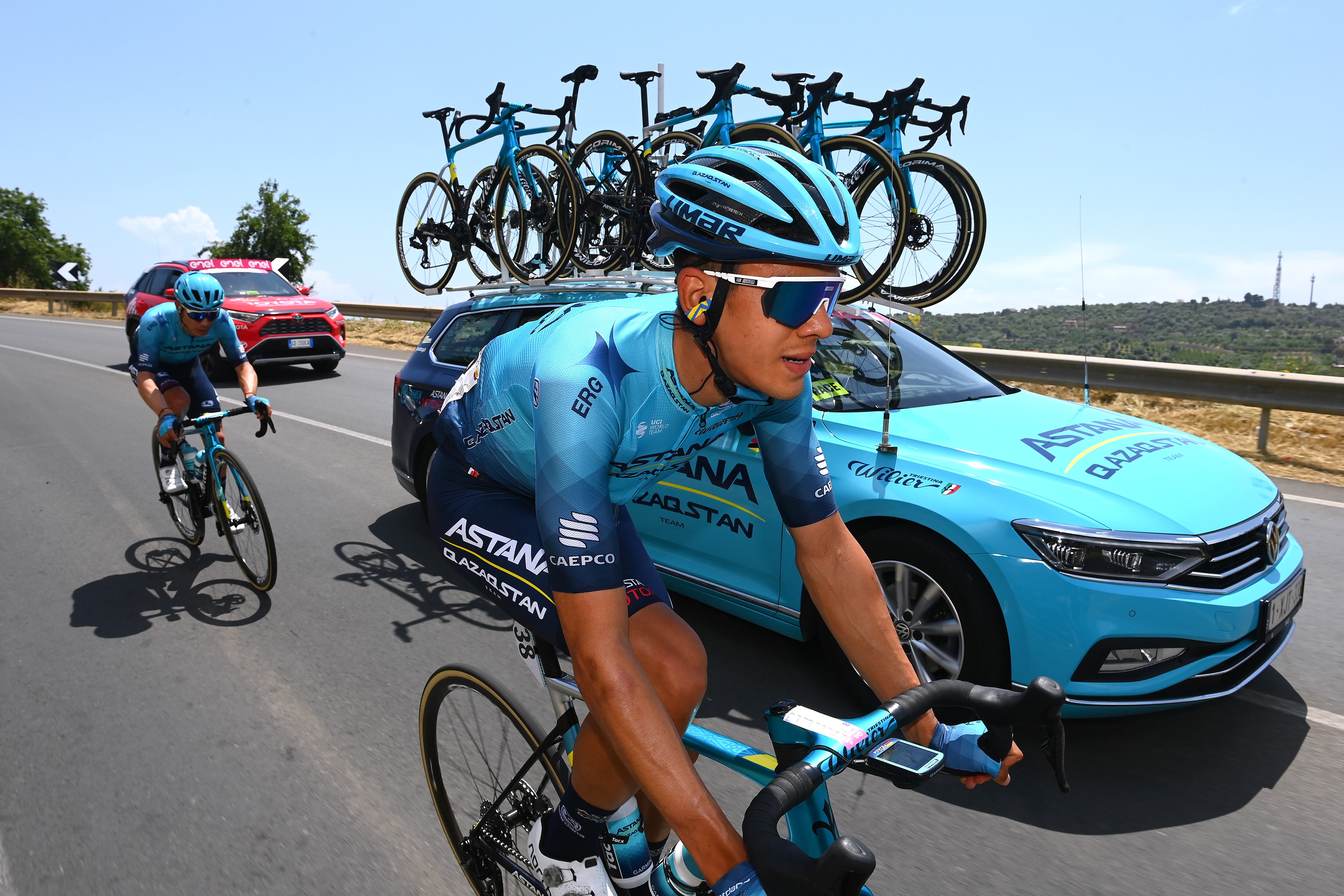 Harold Tejada es el segundo mejor colombiano en la edición 105 del Giro de Italia