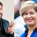 Agmeth Escaf y Verónica Alcocer