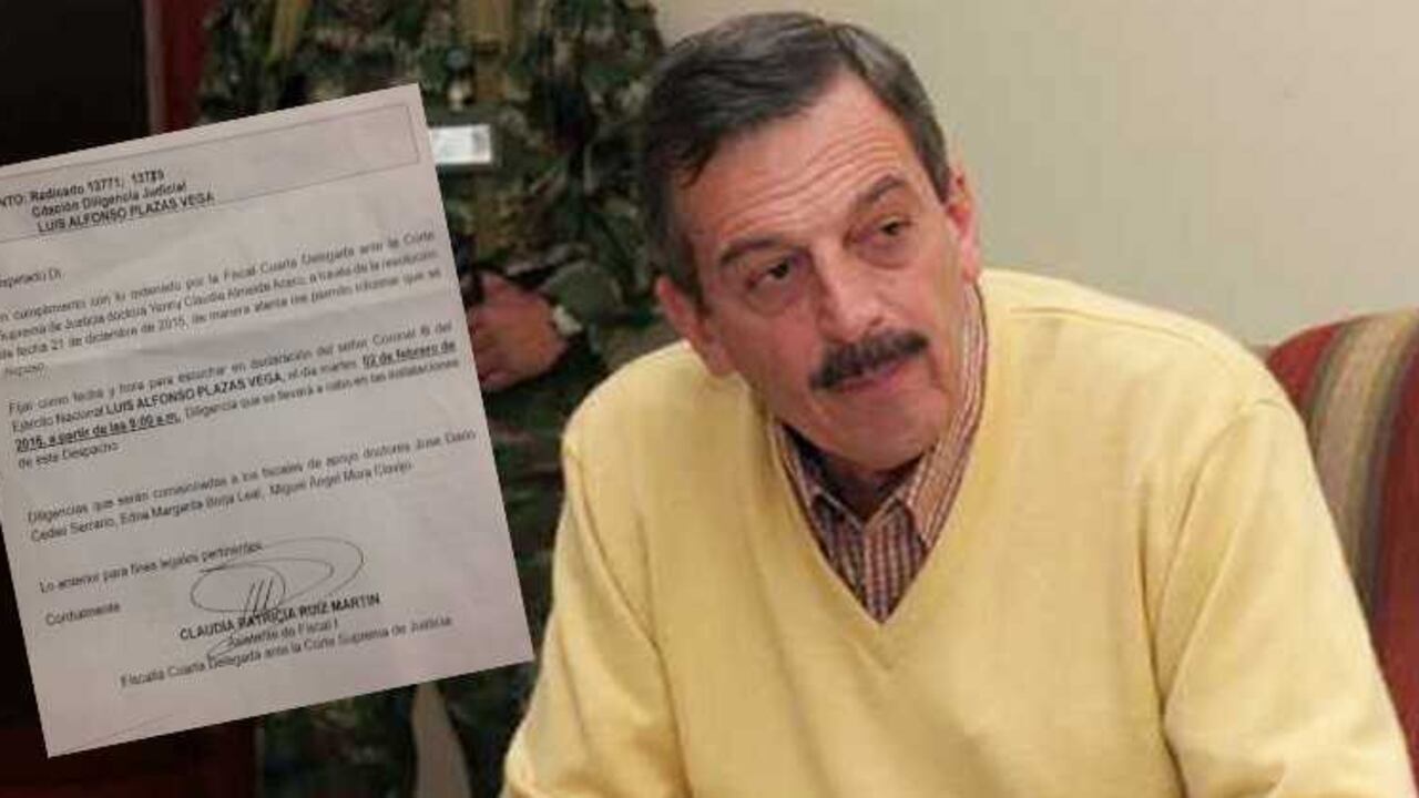 Coronel (r) Alfonso Plazas Vega.