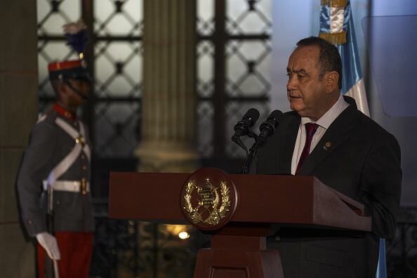 Giammattei afirmó tener pruebas de un financiamiento de personas extranjeras para las protestas, sin precisar nombres, tras responsabilizar a Arévalo de la crisis.