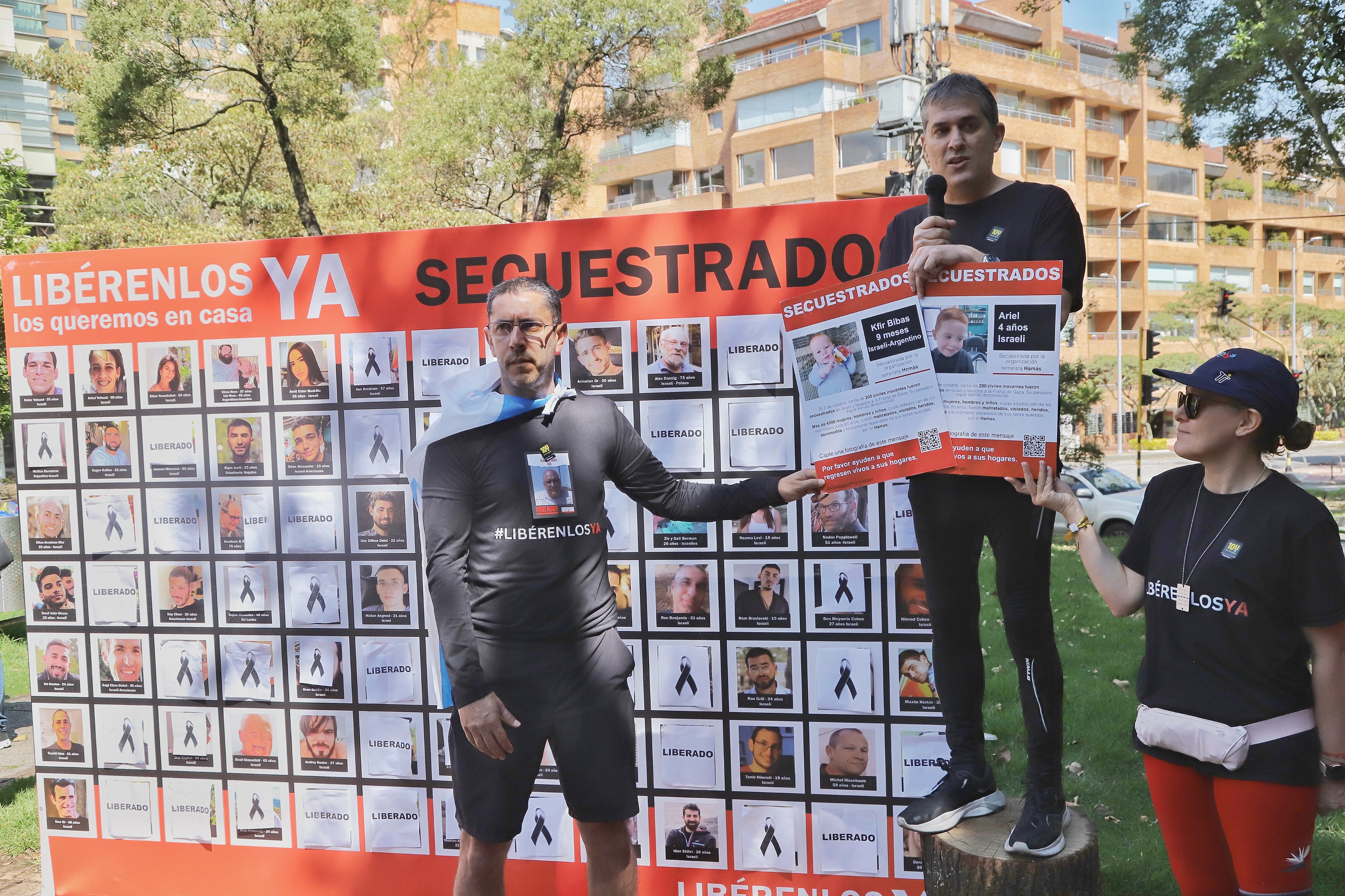 Pedaleo apoyo a Israel