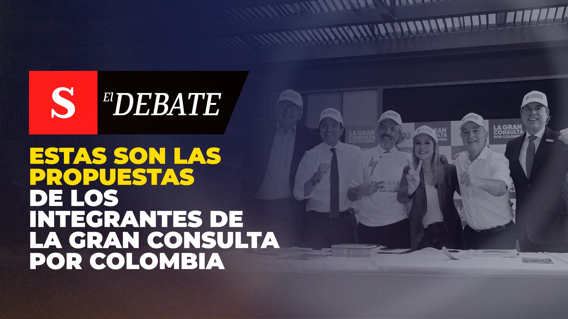 Estas son las propuestas de los integrantes de la Gran Consulta por Colombia 