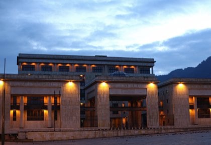 Palacio de Justicia reconstruido. (Foto: Archivo SEMANA)